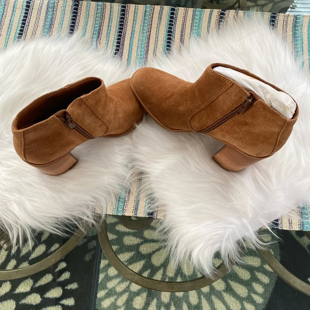 lucky brand Camel Ankle Boots size 6.5 - Picture 7 of 12